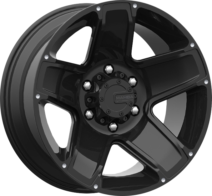 Mamba M13 Matte Black 18x9 -12 6x139.7mm 106.1mm - Wheelwiz