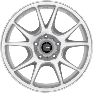 Konig Freeform Matte Silver 17x8 +38 5x100mm 73.1mm - Wheelwiz