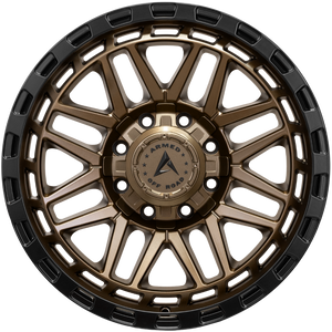 Armed Wheels Tank Matte Black + Bronze Face 17x9 0 8x165.1mm 125.1mm - Wheelwiz