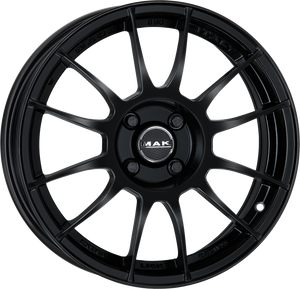 MAK XLR Gloss Black 17x7 +45 5x108mm 72mm - Wheelwiz
