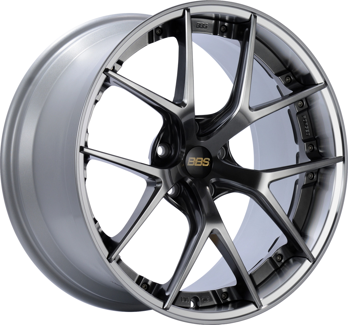 BBS RI-S DIAMON BLACK POLISHED 20x10 CUSTOM 5x120mm - Wheelwiz