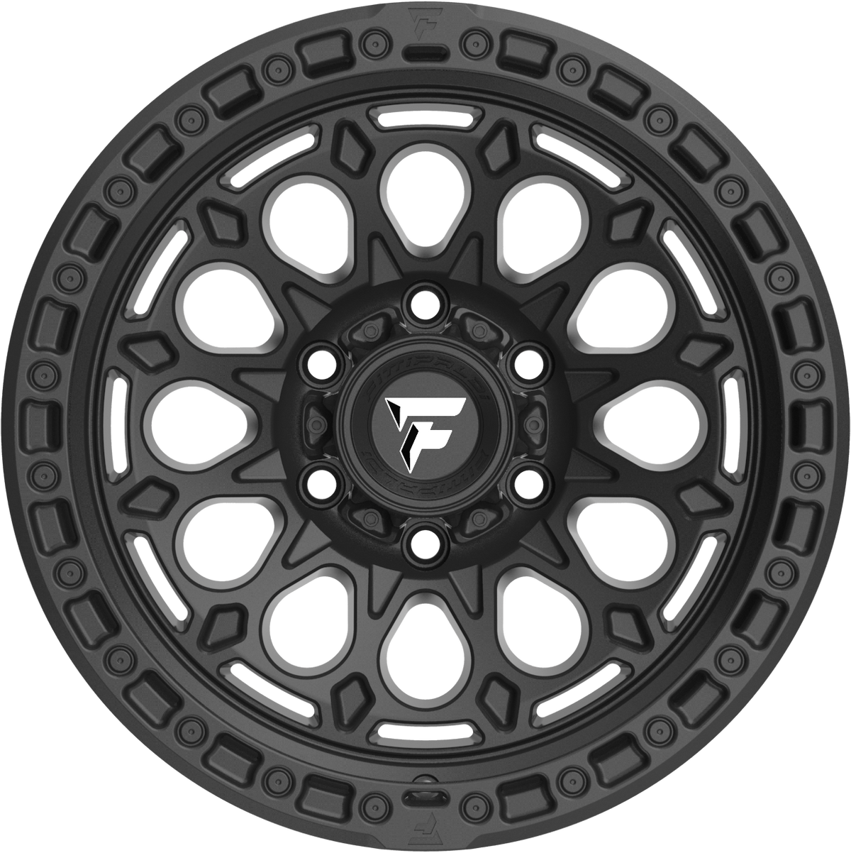 Fittipaldi FT101SB Satin Black 18x9 +18 8x180mm 124.3mm