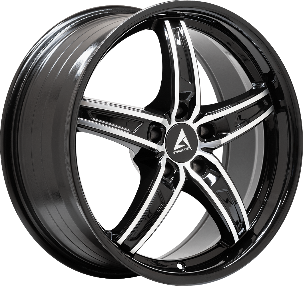 Armed Wheels Boss Black Machined Face Black Lip 19x8.5 +35 5x113mm 74.1mm - Wheelwiz