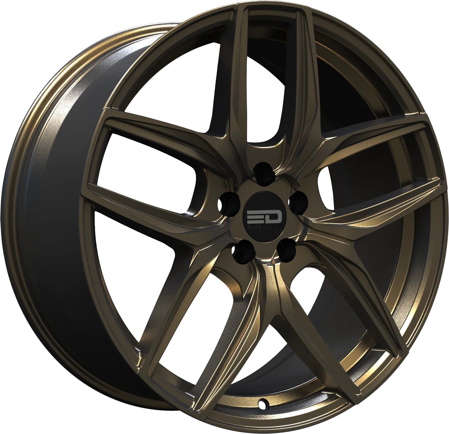 Euro Design Forza - EFS Matte Bronze 20x9 +35 5x100|5x105|5x110|5x112|5x115|5x118|5x108|5x114.3|5x98mm 72.6mm - Wheelwiz