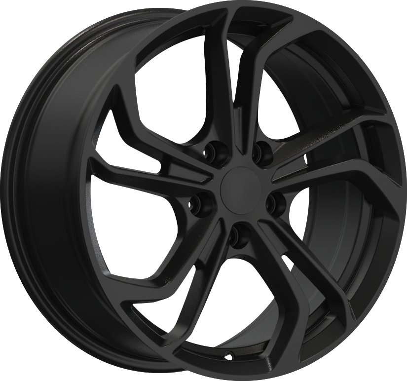 YKW Replica JA4 Gloss Black 18x8 +35 5x114.3mm 67.1mm - Wheelwiz