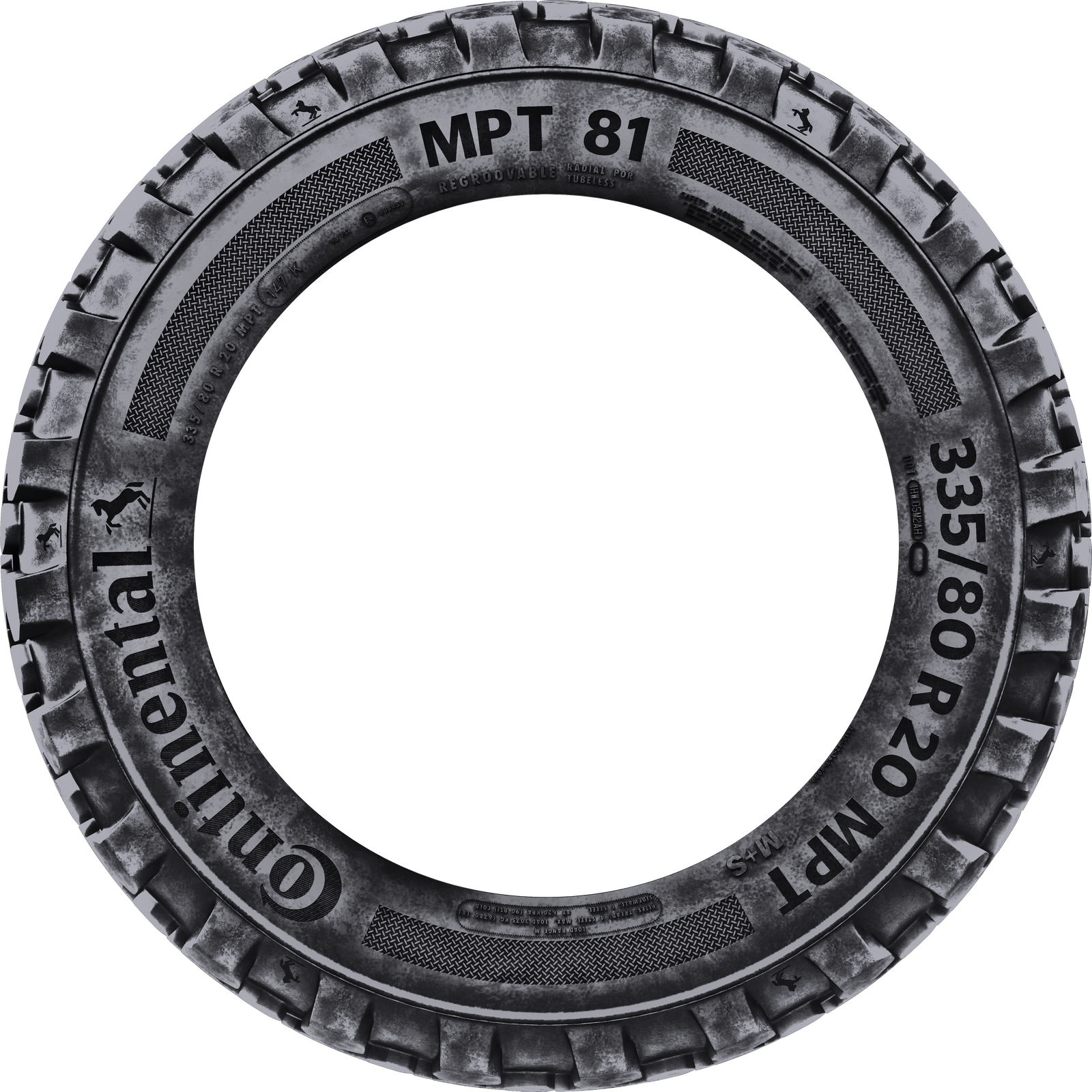 Continental MPT 81 335/80R20 - Wheelwiz