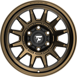 Fittipaldi FT102Z Satin Bronze 17x8.5 0 6x139.7mm 106.2mm - Wheelwiz