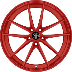 Konig Oversteer Gloss Red 17x8 +45 5x114.3mm 73.1mm - WheelWiz