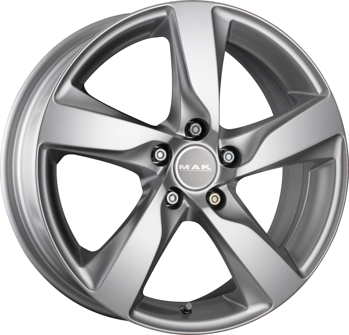 MAK GOTHENBURG Matte Titan 18x8 +55 5x108mm 63.4mm - Wheelwiz