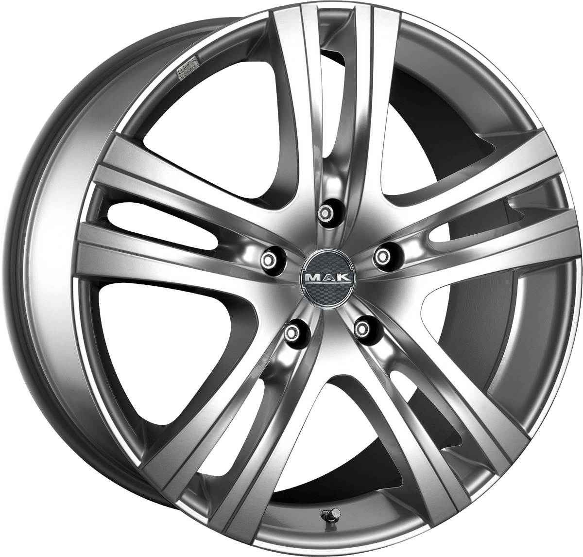 MAK ARIA 6 Silver 17x7.5 0 6x139.7mm 112mm - Wheelwiz
