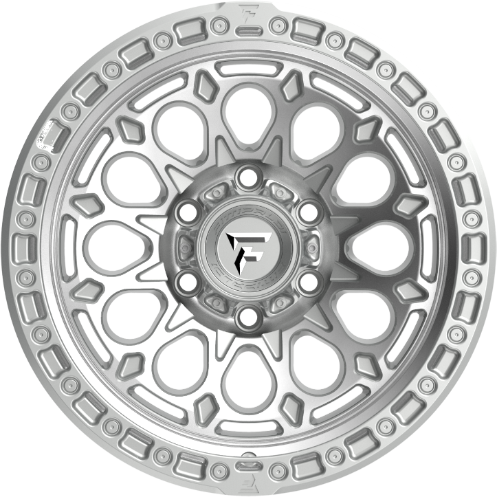Fittipaldi FT101MS Machined Silver 20x9 +18 8x180mm 124.3mm - Wheelwiz