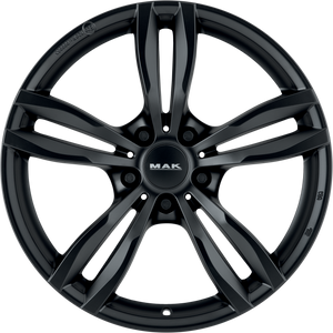 MAK Luft Matte Black 19x8 +37 5x120mm 72.6mm