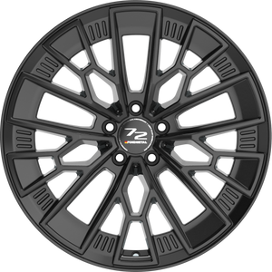 Fondmetal 1972 Anniversary Gloss Black 19x8.5 +21 5x112mm 66.5mm - Wheelwiz