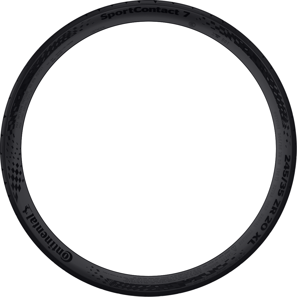Continental SportContact 7 265/35R21XL - Wheelwiz