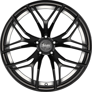 Advanti Bello Matte Black w/ Undercut 19x9.5 +35 5x120mm 74.1mm - Wheelwiz