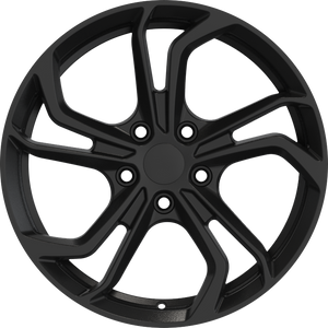 YKW Replica JA4 Gloss Black 18x8 +35 5x114.3mm 67.1mm - Wheelwiz