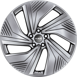 MAK Electra Matte Titanium 20x9.5 +45 5x114.3mm 64.1mm - Wheelwiz