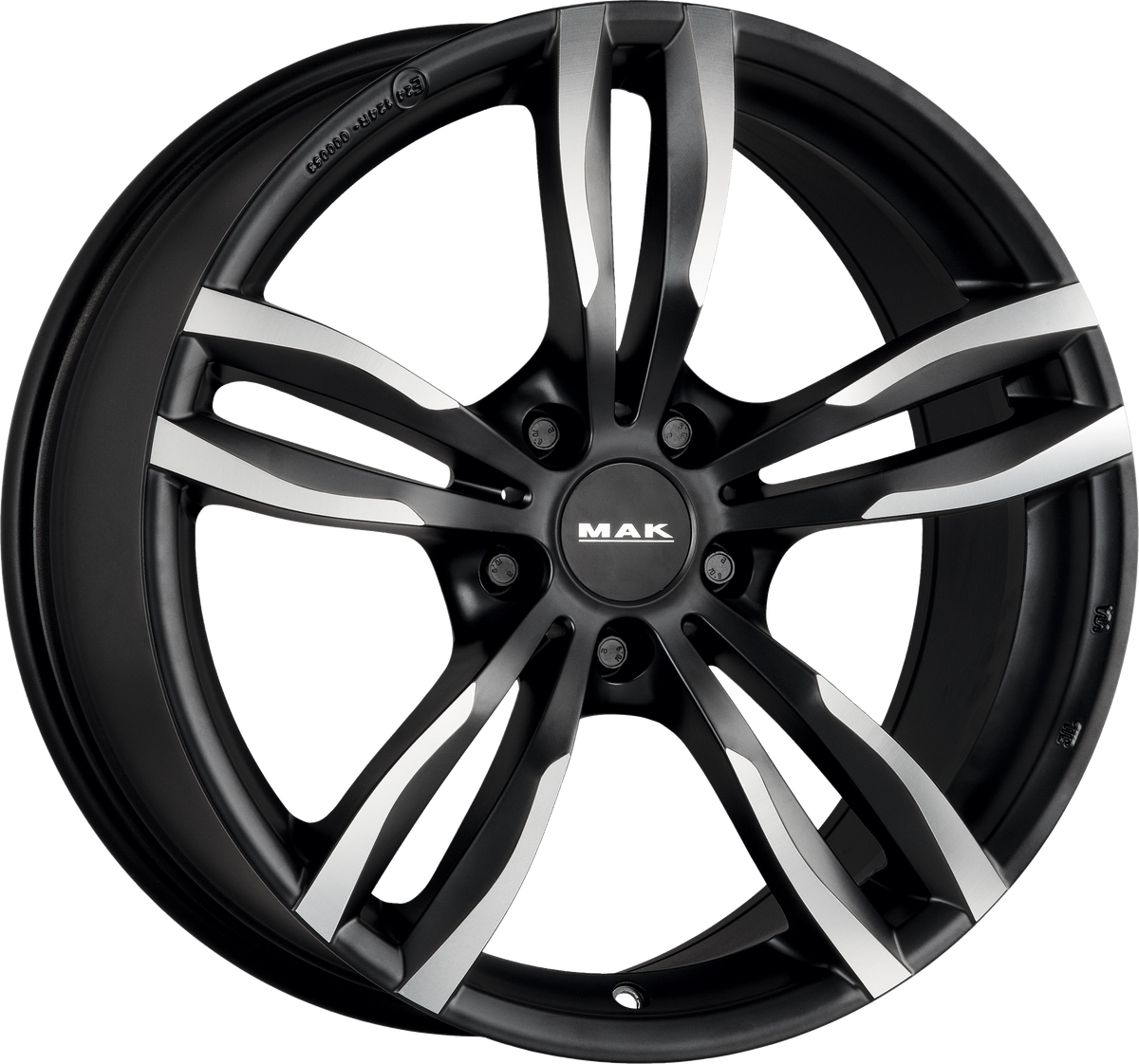 MAK LUFT Ice Black 18x9 +44 5x120mm 72.6mm - Wheelwiz