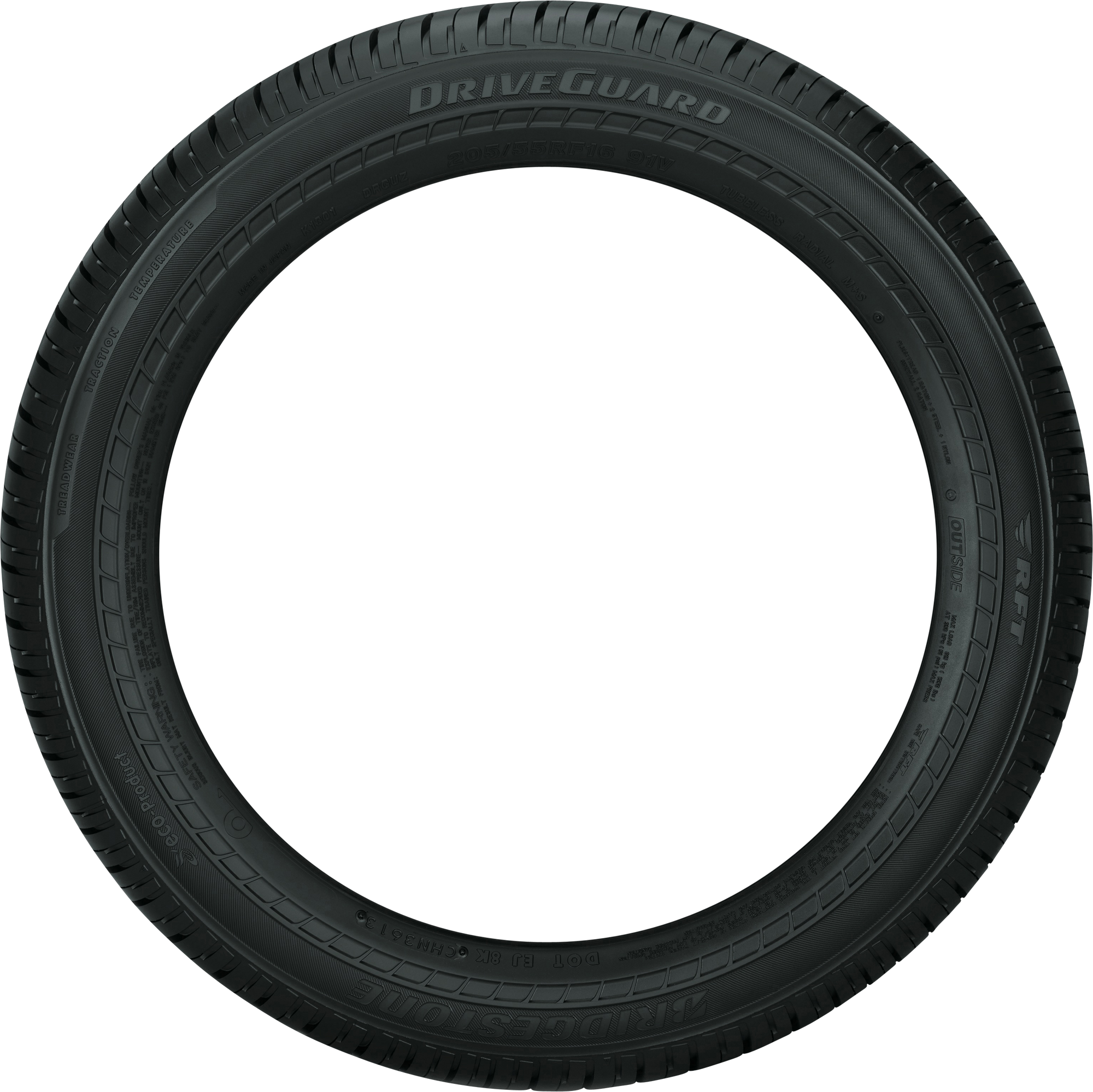 Bridgestone Driveguard 205/50RF17