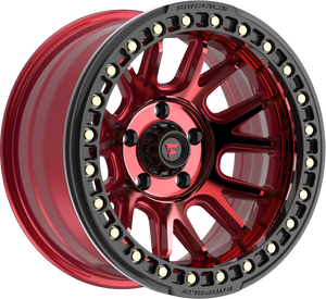Fittipaldi FB151R Metallic Red 17x9 -38 5x127mm 71.5mm - Wheelwiz