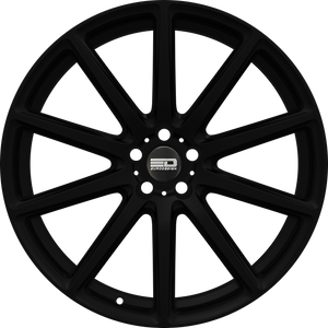 Euro Design Legend Matte Black 18x8 +35 5x112mm 57.1mm - Wheelwiz