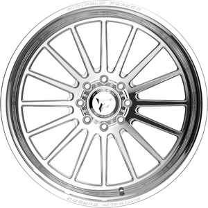 Fittipaldi FTF504P Polished 24x14 -76 6x135mm 87.1mm