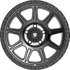 Fittipaldi FT104 Satin Anthracite w/ Satin Black Lip 20x9 +18 8x180mm 124.3mm - Wheelwiz