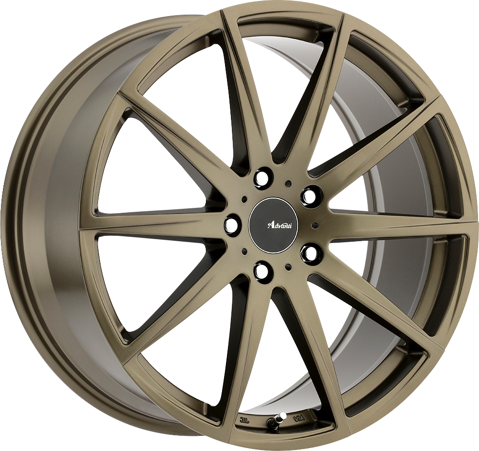Advanti Dieci Bronze 18x8 +45 5x108mm 73.1mm - Wheelwiz