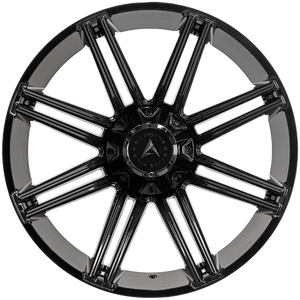 Armed Wheels Chopper Full Gloss Black 22x10 -18 5x127mm 78.1mm - Wheelwiz