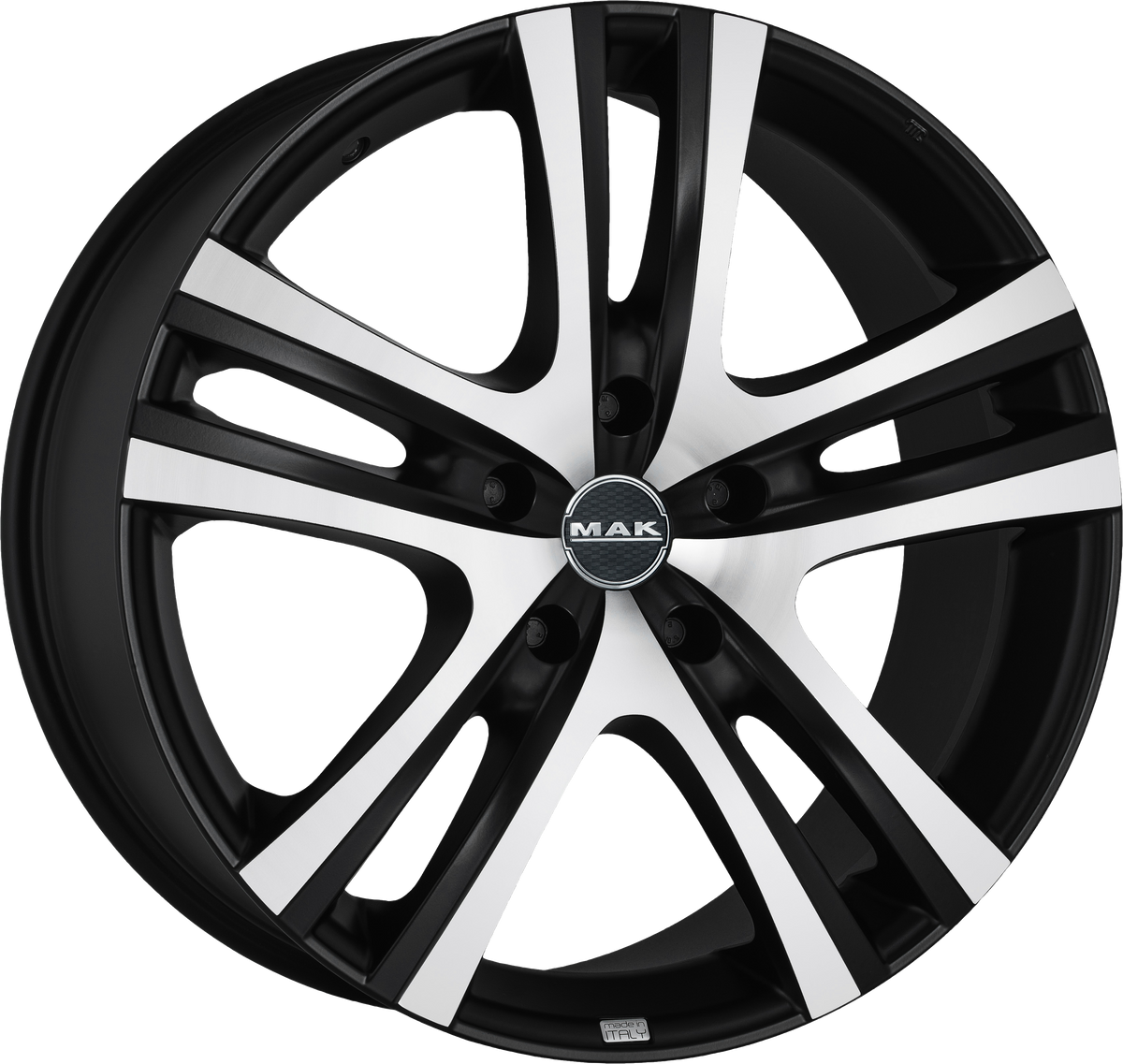 MAK ARIA 6 Ice Black 16x6.5 +62 6x130mm 84.1mm