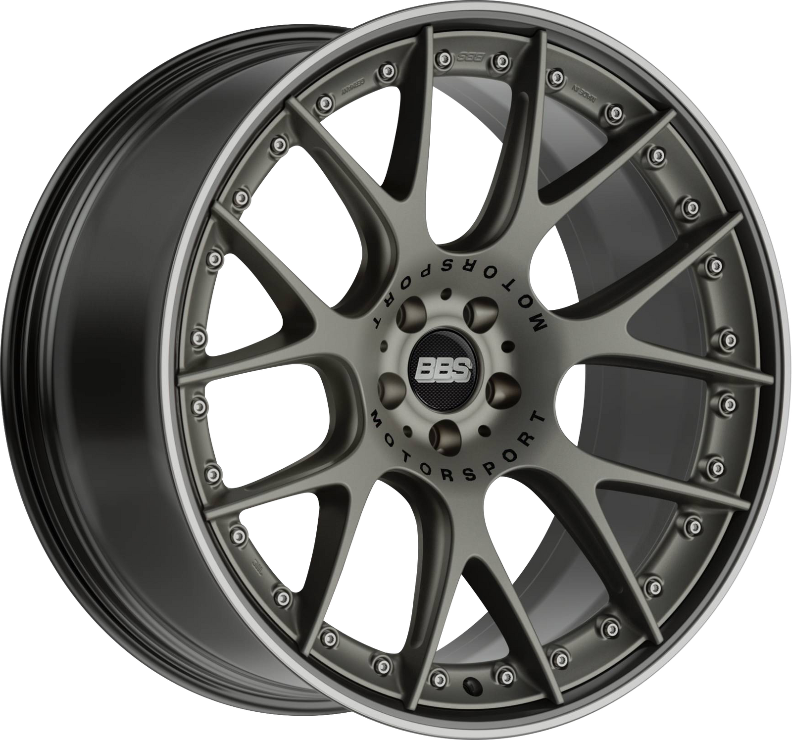 BBS CHRII 21x9.5 +30 5x112 66.5 PLATINUM w/STAINLESS LIP