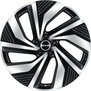 MAK Electra Black Mirror 19x8 +35 5x114.3mm 76mm - Wheelwiz