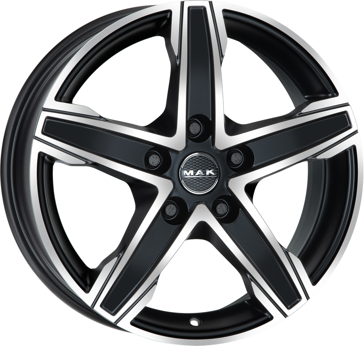 MAK KING5 Ice Black 17x7.5 +55 5x130mm 78.1mm - Wheelwiz