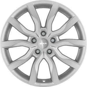 MAK Highlands Silver 20x9.5 +53 5x120mm 72.6mm