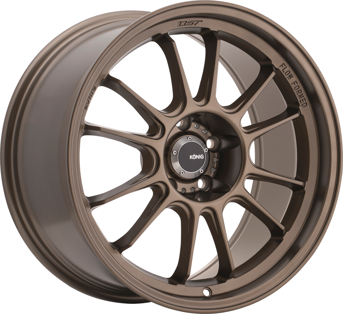 Konig Hypergram Race Bronze 18x8.5 +43 5x112mm 66.56mm - Wheelwiz