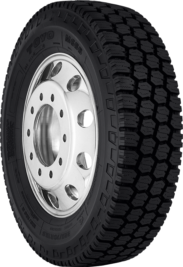 Toyo M655 11R24.5 STUDDABLE - Wheelwiz