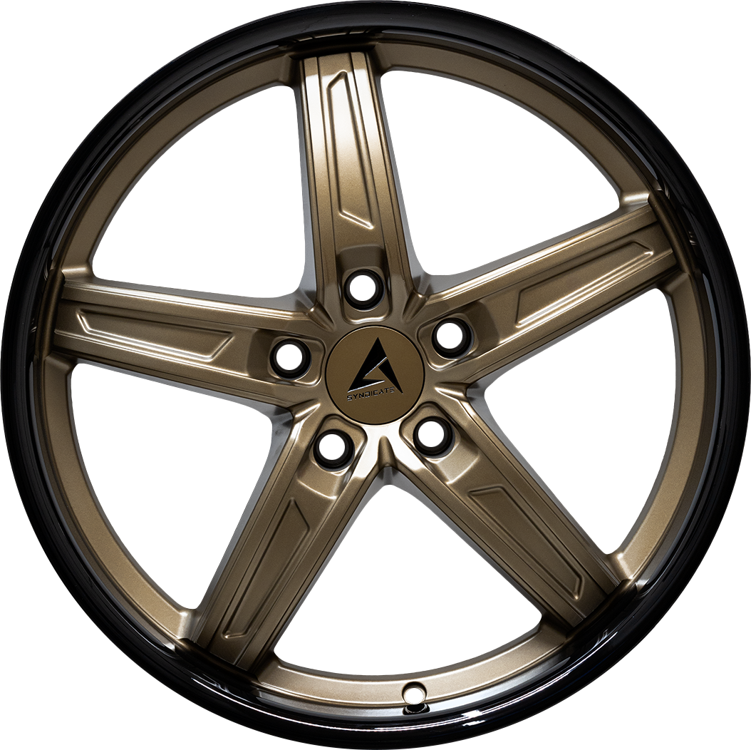 Armed Wheels Boss Matte Bronze + Black Barrel 20x10 +37 5x113mm 74.1mm - Wheelwiz