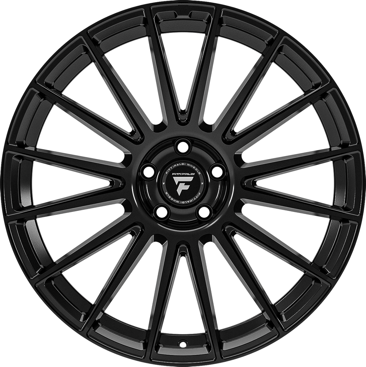 Fittipaldi FS363B Gloss Black 20x9.5 +38 5x114.3mm 73.1mm - Wheelwiz