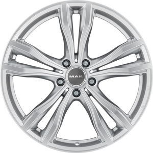 MAK X-Mode Silver 21x11.5 +38 5x112mm 66.6mm - Wheelwiz