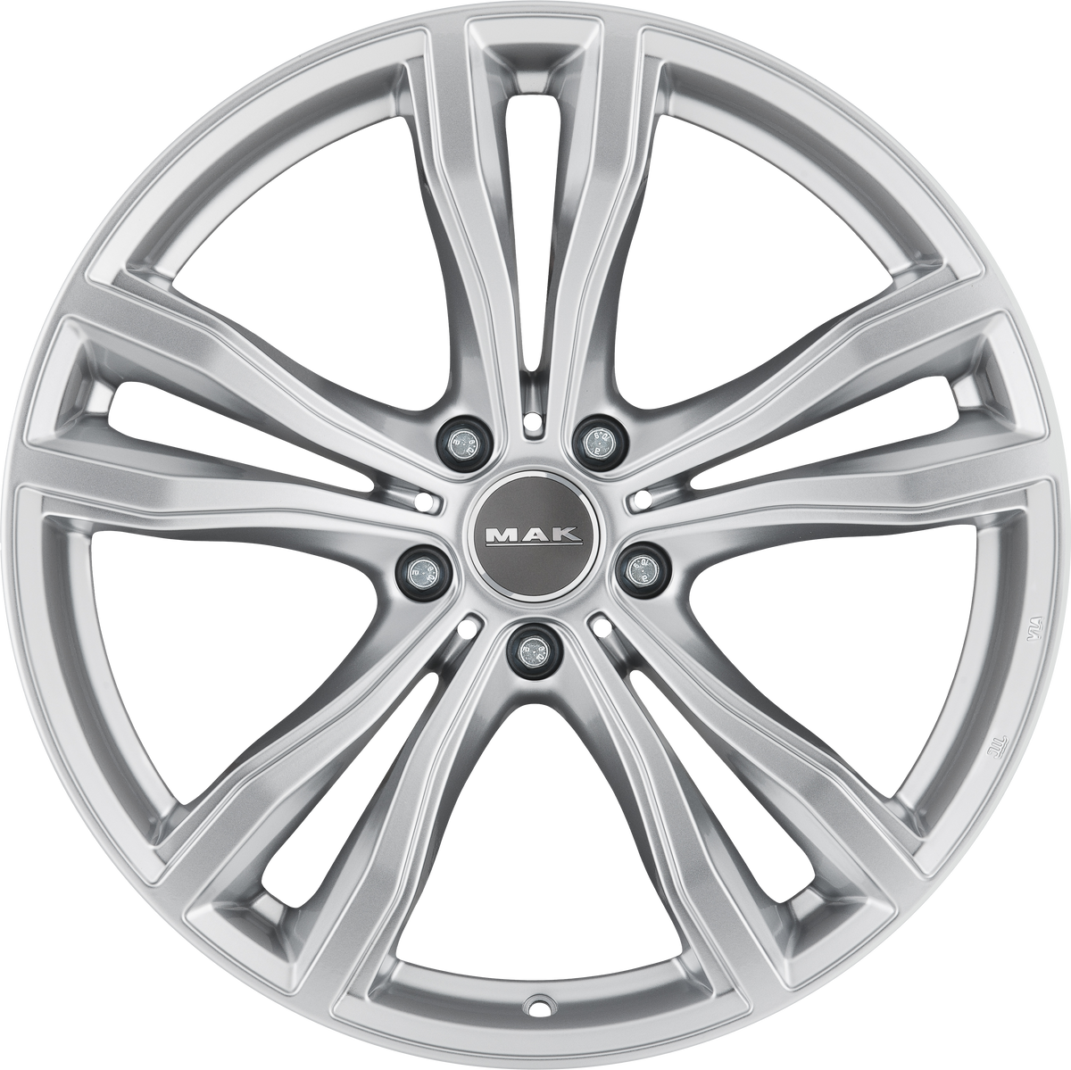 MAK X-Mode Silver 20x9 +35 5x112mm 66.6mm - Wheelwiz