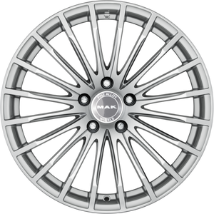 MAK Starlight Silver 17x7.5 +30 5x112mm 66.6mm