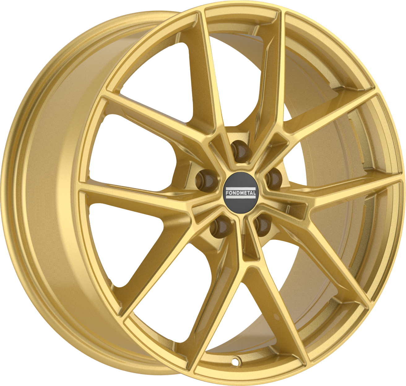 Fondmetal Iupiter Matte Gold 19x8 +26 5x112mm 66.5mm - Wheelwiz