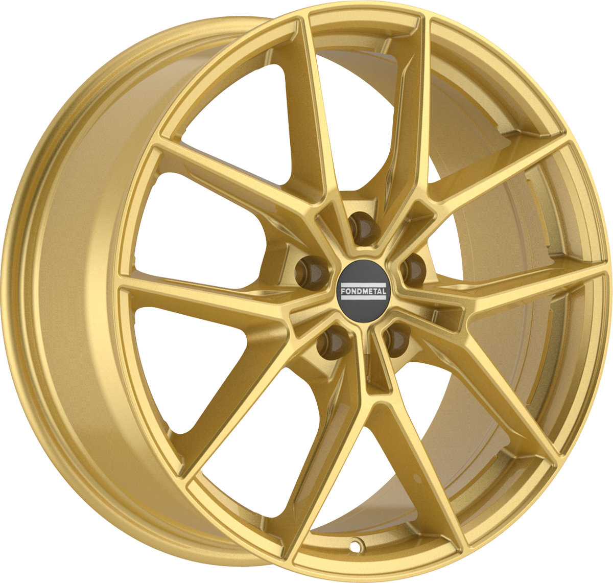 Fondmetal Iupiter Matte Gold 18x8 +34 5x112mm 66.5mm - Wheelwiz