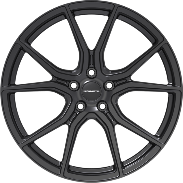 Fondmetal STC45 Gloss Black 20x10.5 +45 5x114.3mm 70.4mm - Wheelwiz