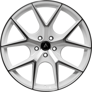 Armed Wheels Sniper Gloss White Machined 20x9 +32 5x127mm 74.1mm - Wheelwiz