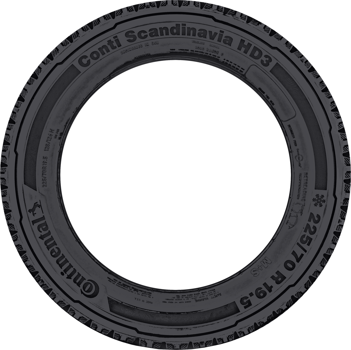 Continental Scandinavia HD3 245/70R19.5