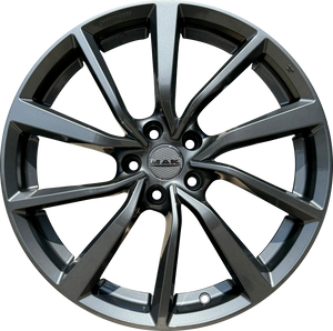 MAK PANORAMA Gloss Gunmetal 19x8.5 +46.5 5x114.3mm 67.1mm - Wheelwiz