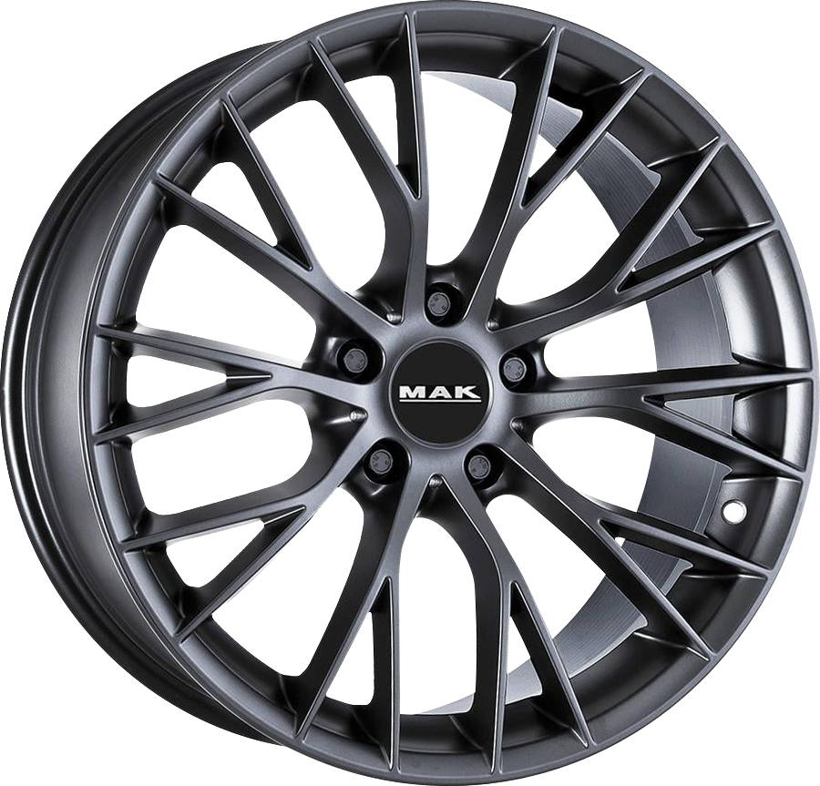 MAK MUNCHEN Matte Titan 18x9 +44 5x120mm 72.6mm - Wheelwiz