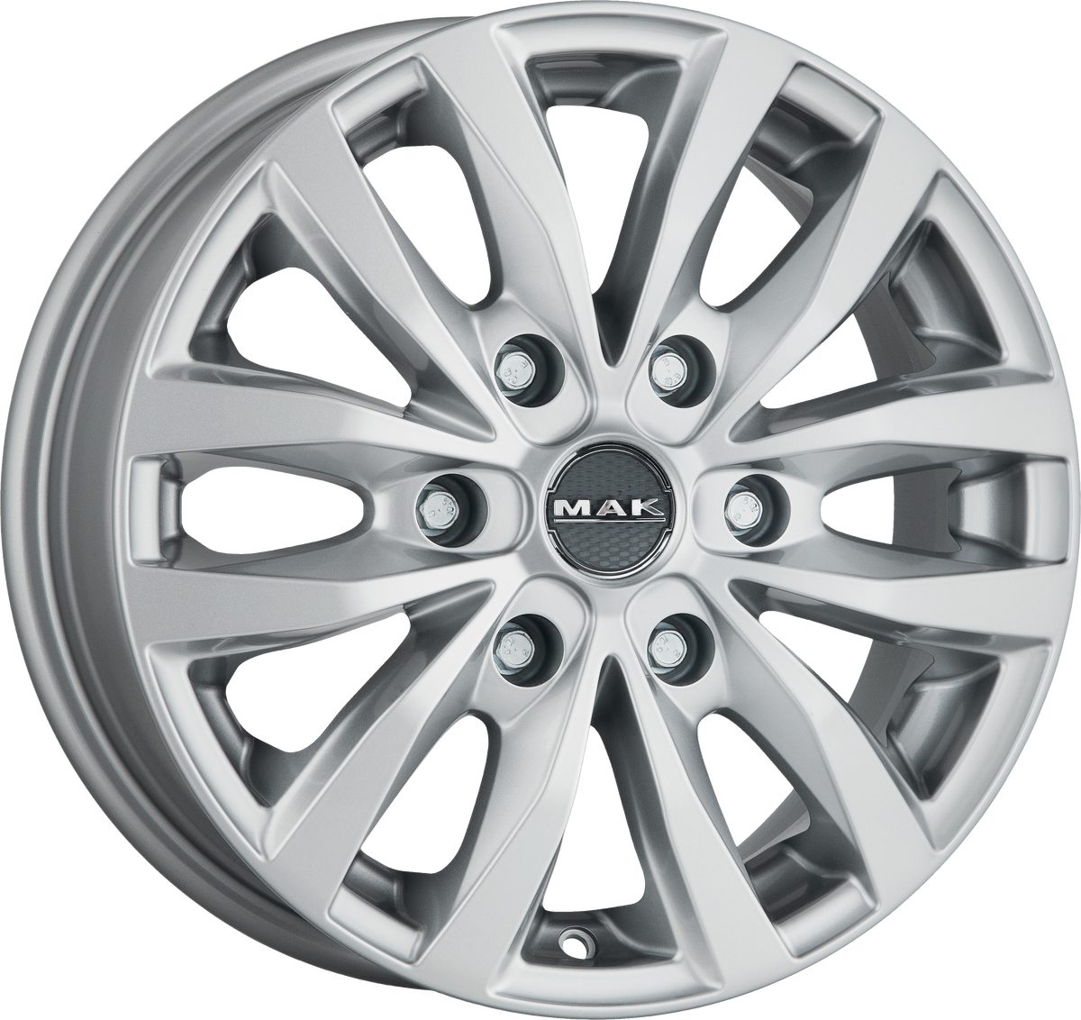 MAK Load6 Silver 16x6.5 +38 6x139.7mm 67.1mm - Wheelwiz