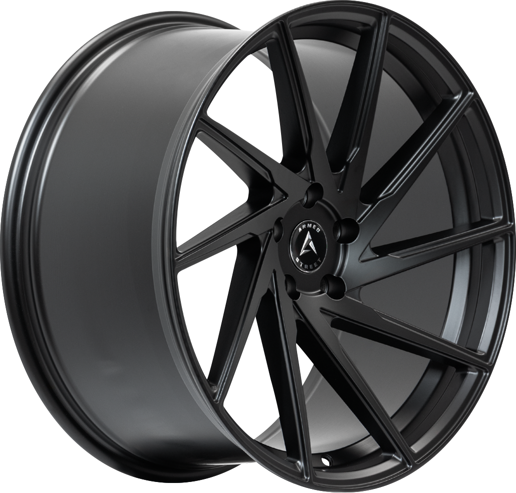 Armed Wheels 9MM Matte Black 20x10 +30 5x113mm 74.1mm